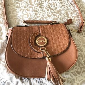 Brown cross body